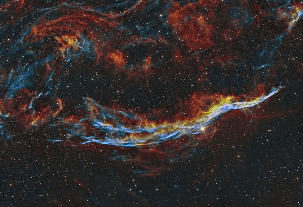 Туманность Ведьмина метла (NGC 6960)