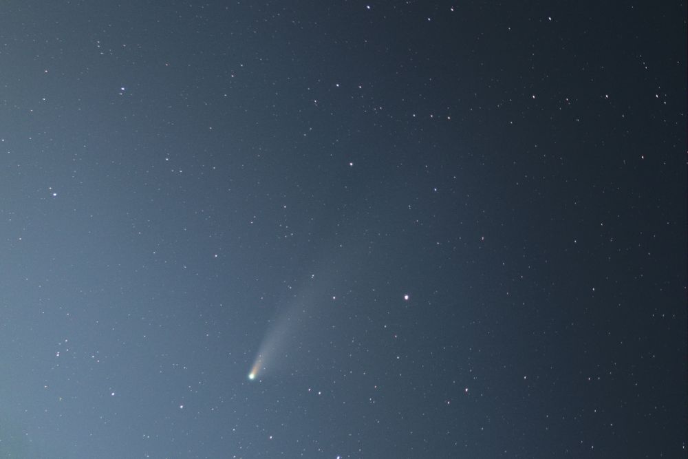 Комета C/2020 F3 NEOWISE 25.07.2020 00:30 МСК