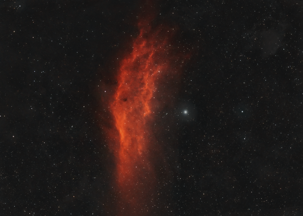 NGC 1499 Калифорния