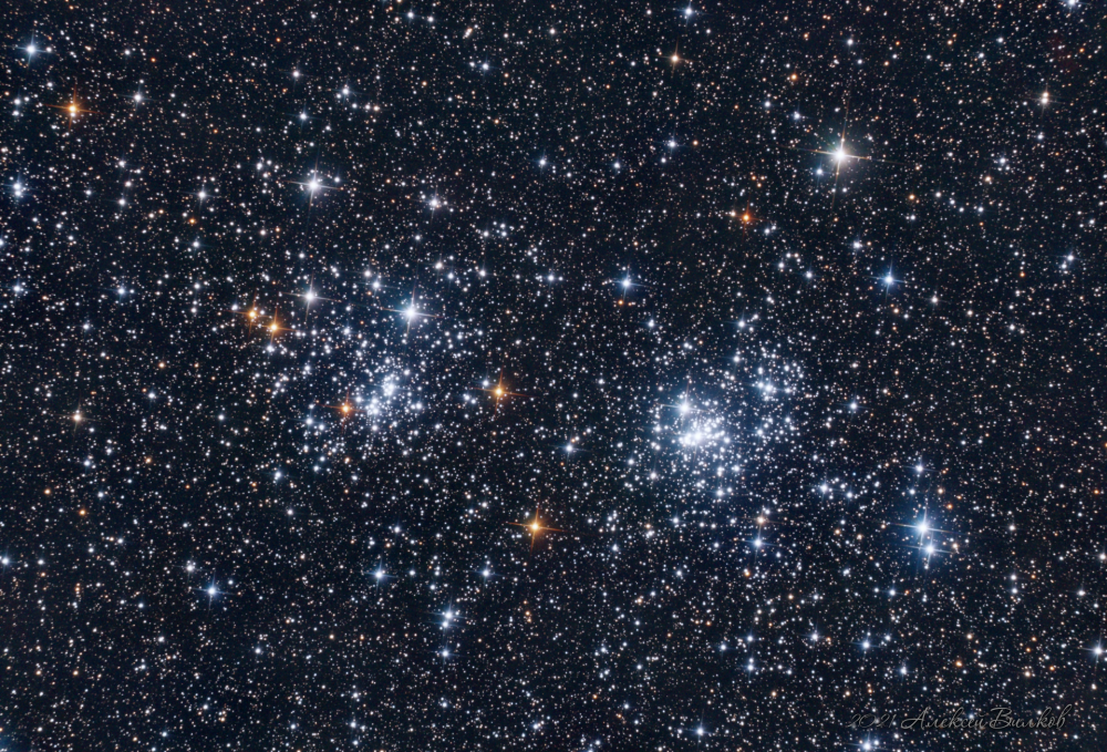NGC869 + NGC884 (h and χ Persei)