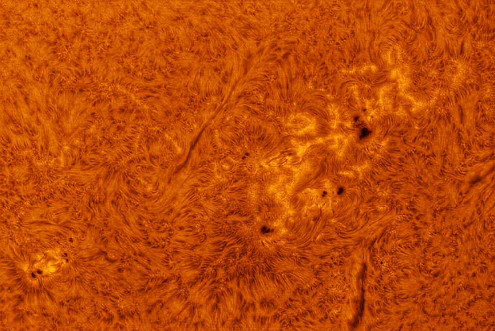 Хромосфера Солнца 08.10.2022