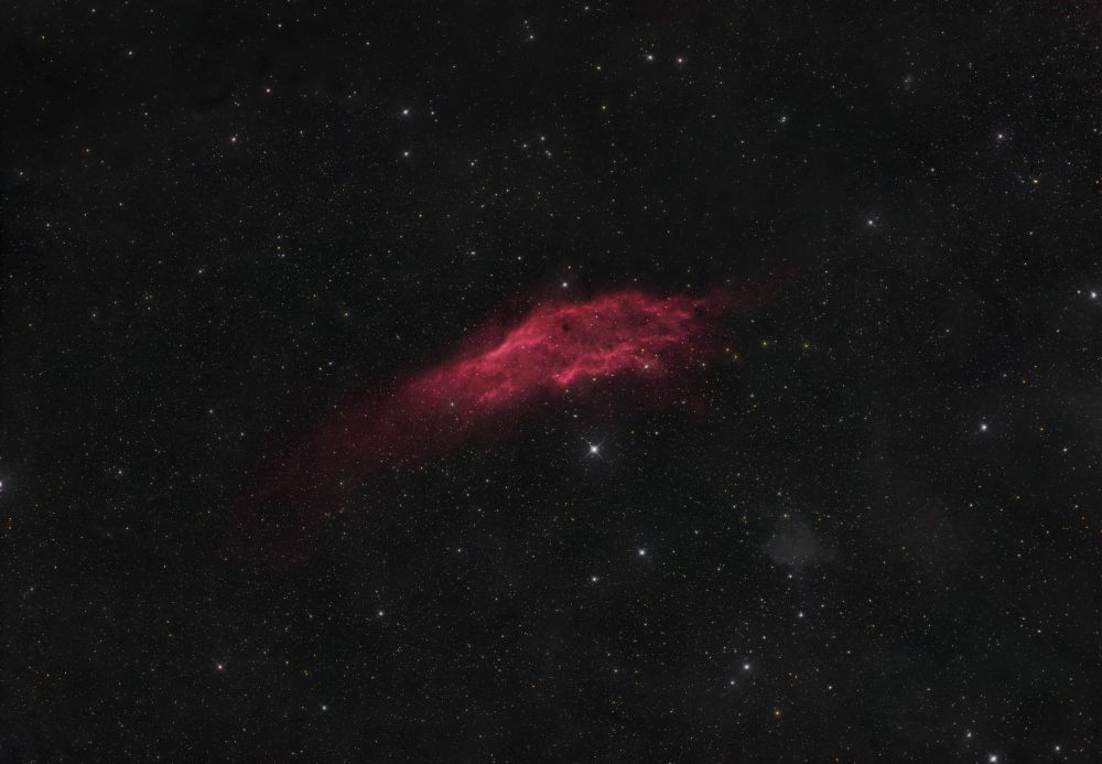 Туманность калифорния ngc 1499