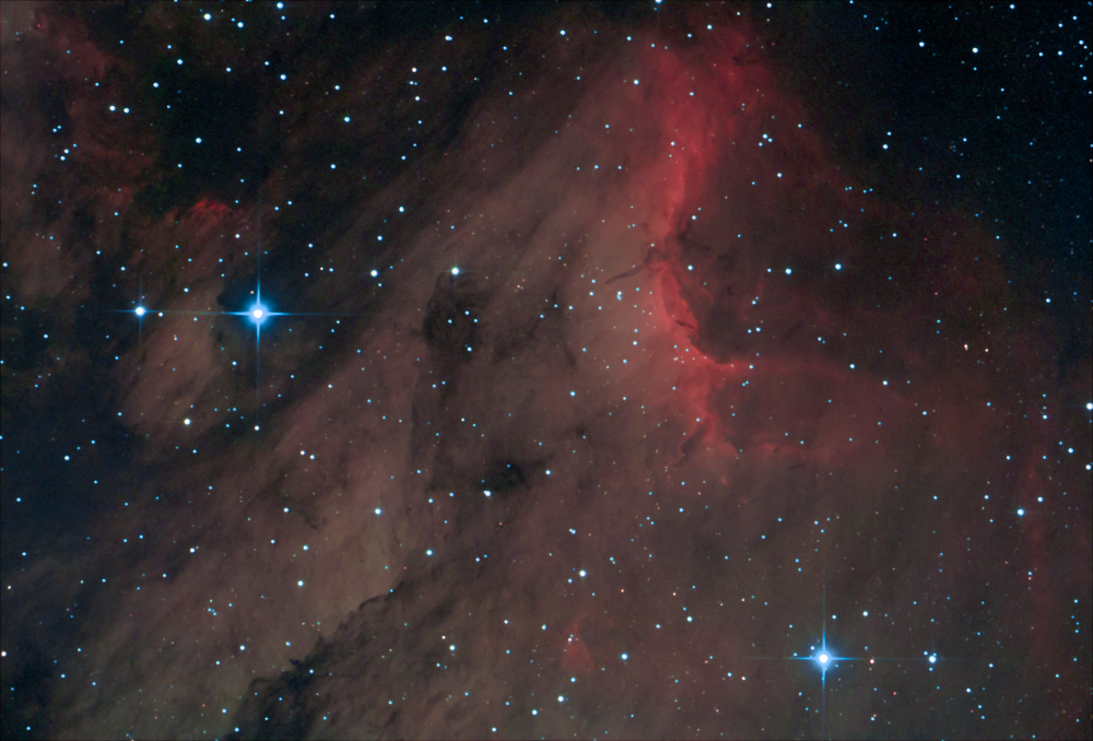 IC 5070. Туманность Пеликан