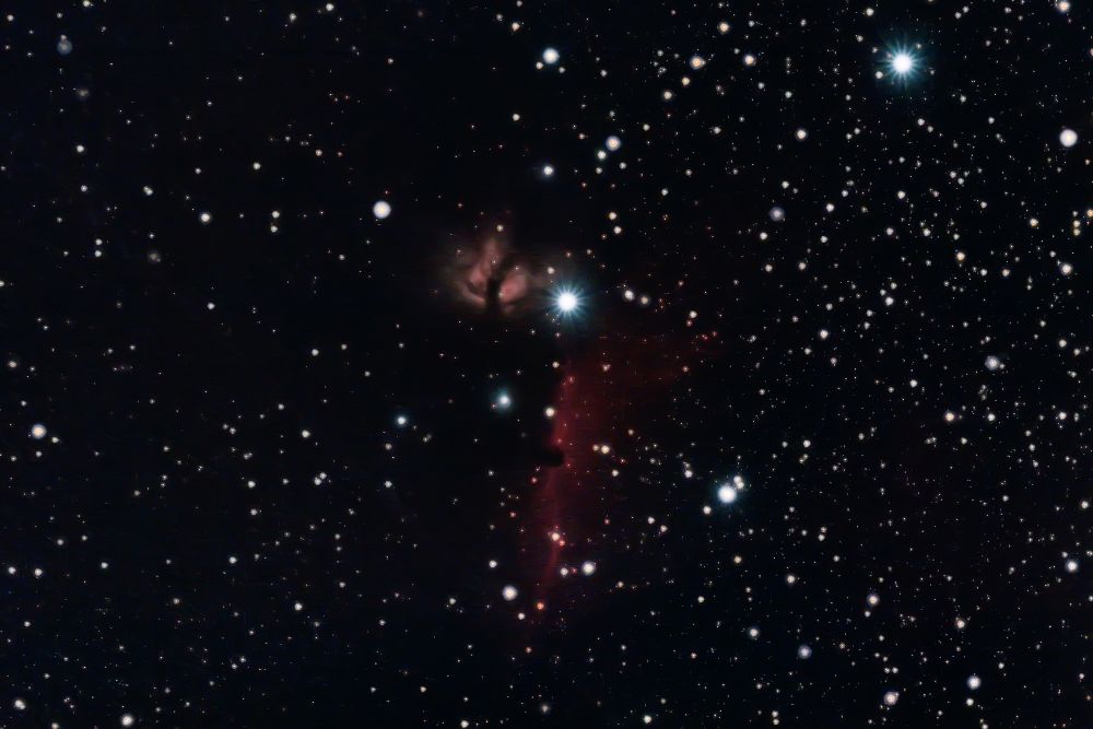 IC434 Horsehead & NGC2024 Flame nebulas