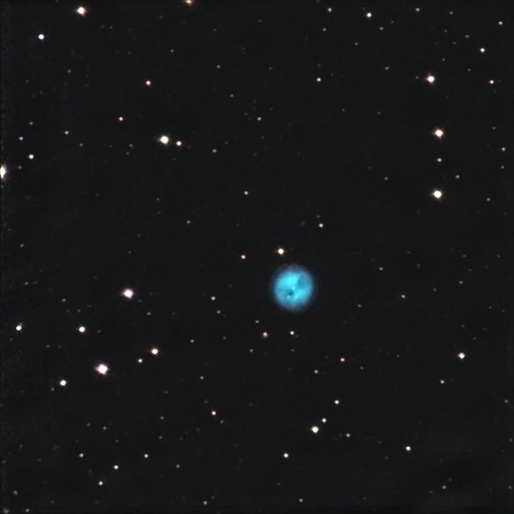 Планетарная туманность Сова. 09-10.04.2023