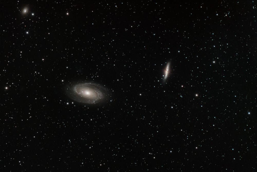 Галактика Бодэ М81 и Сигара М 82