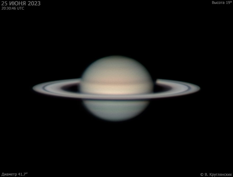 Сатурн  25 июня 2023