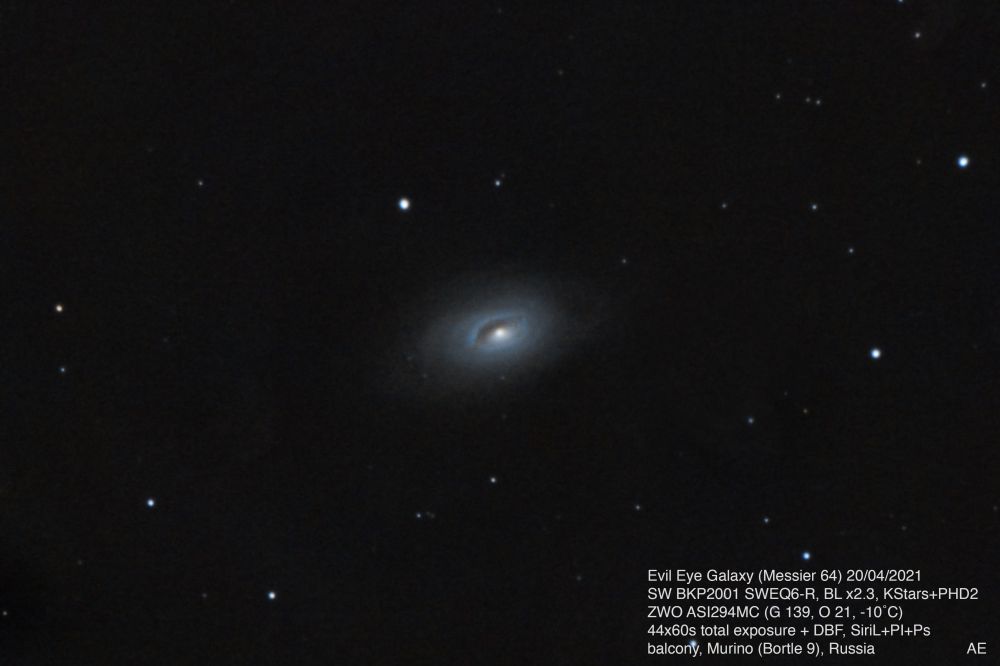 M64 - Evil Eye Galaxy