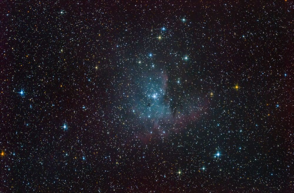 NGC281. Pacman Nebula.