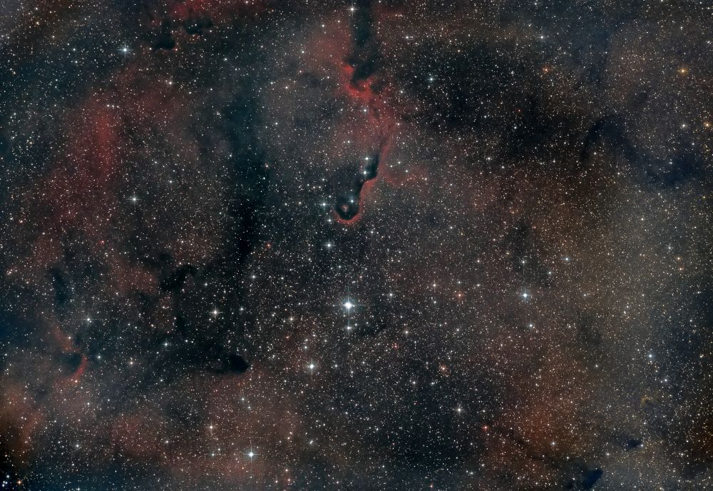 Туманность Слоновий хобот IC 1396A