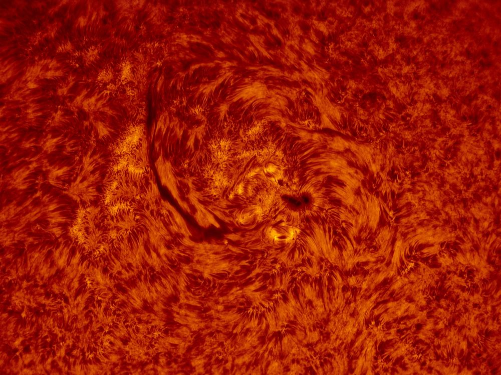 2016.05.09 Sun AR2542 H-Alpha