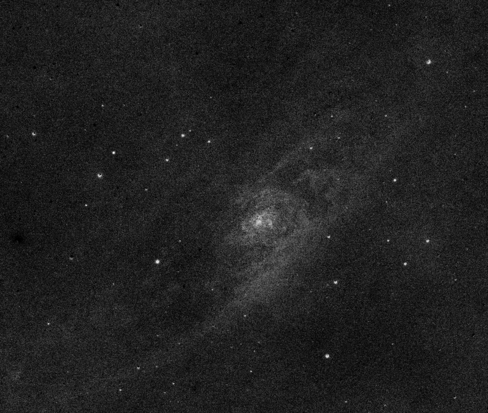 Ядро Галактики Андромеды, М31,  R - G