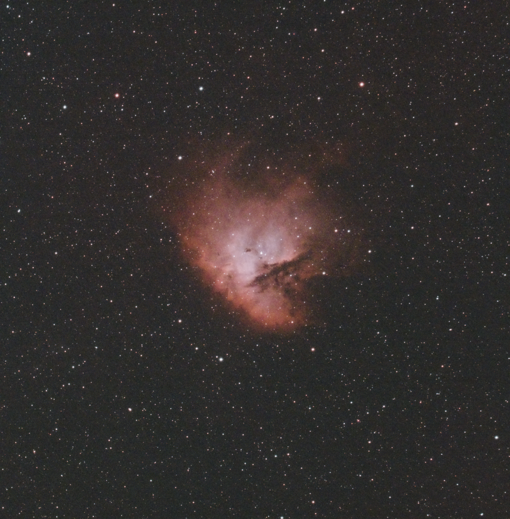 Pacman Nebula - 1 hour