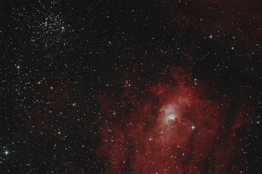 NGC7635 "Пузырь" и M52