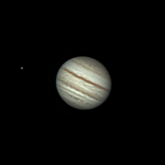 Юпитер и Европа. (23.08.2022)