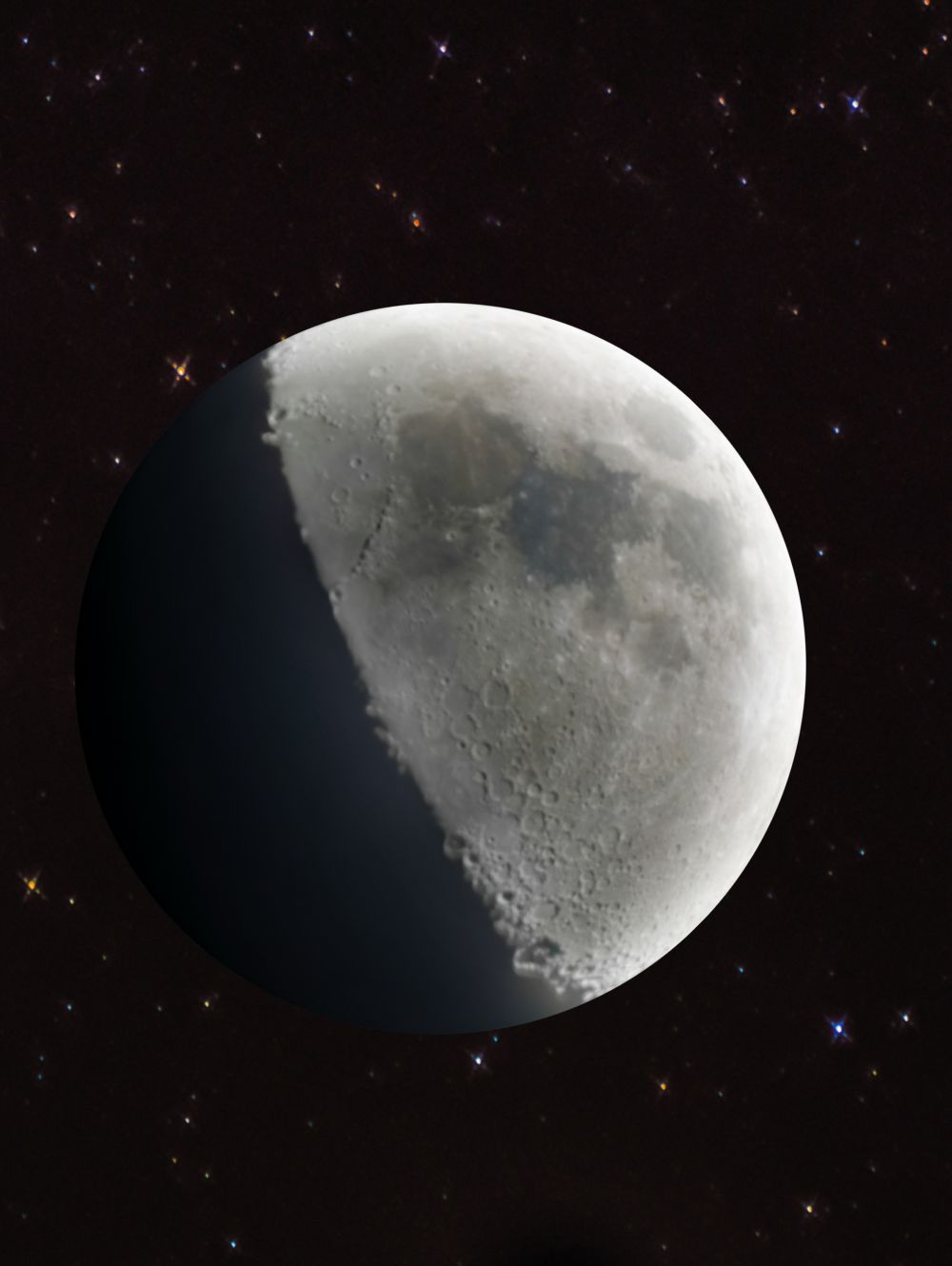 Луна в HDR