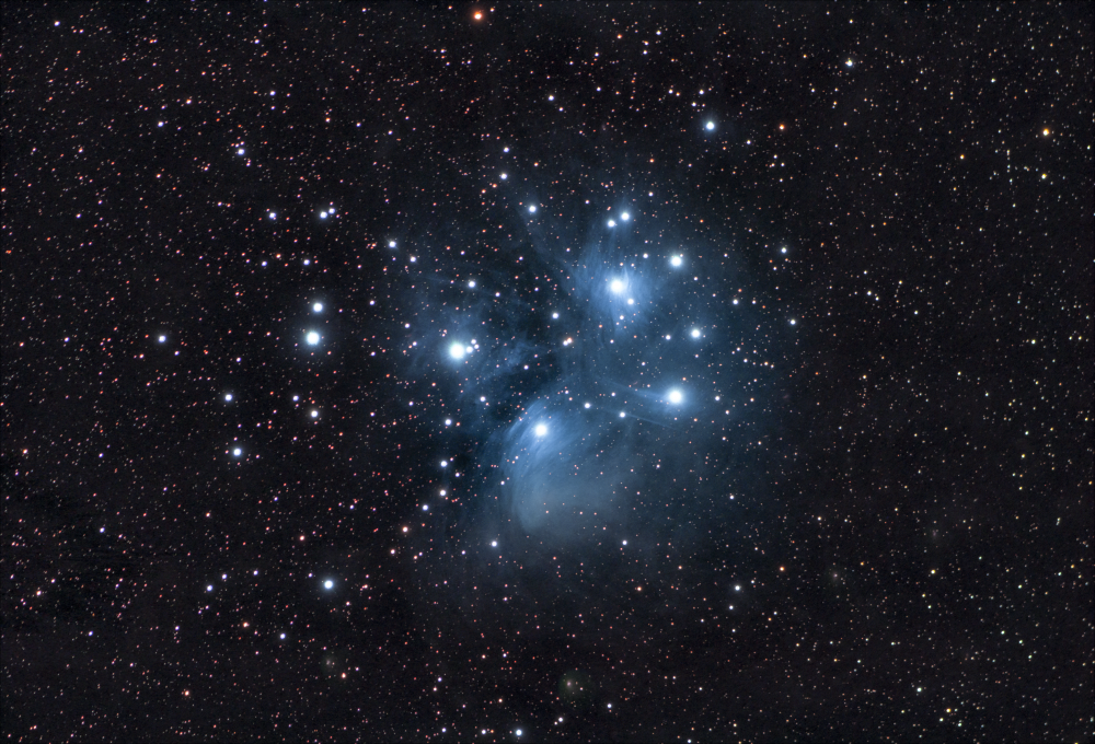 M45. Плеяды.
