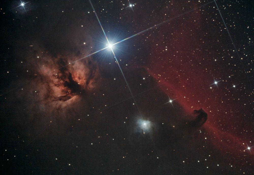 NGC 2024, IC 434, NGC 2023