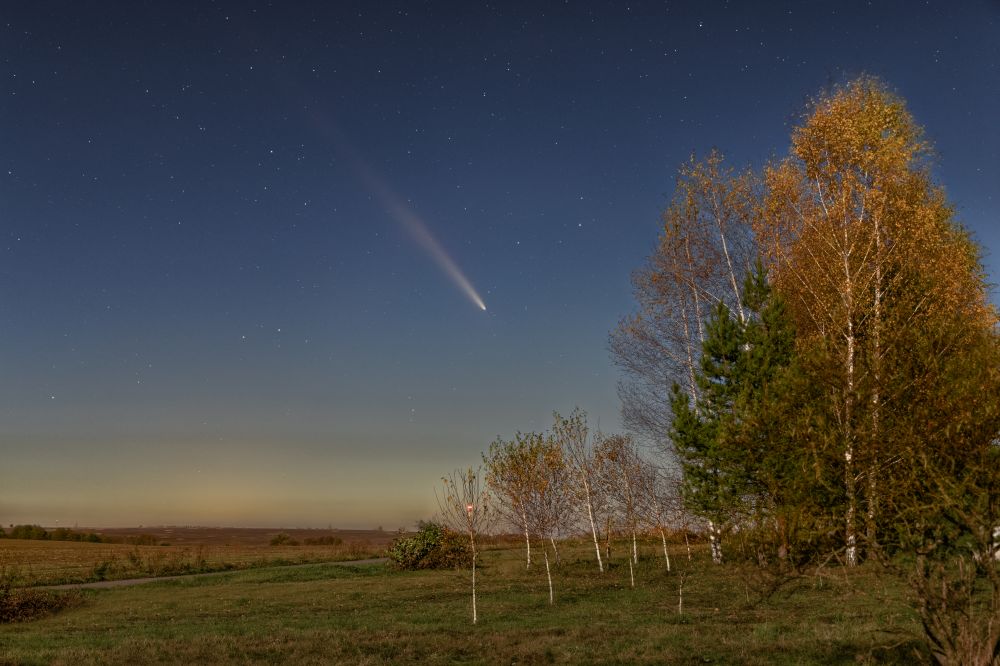 Комета C/2023 A3 (Tsuchinshan–ATLAS) 17.10.2024