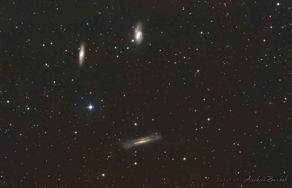 Leo Triplet (M65, M66 & NGC 3628)