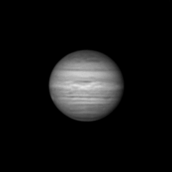 Анимация вращения Юпитера в Инфракрасном диапазоне 03.07.21