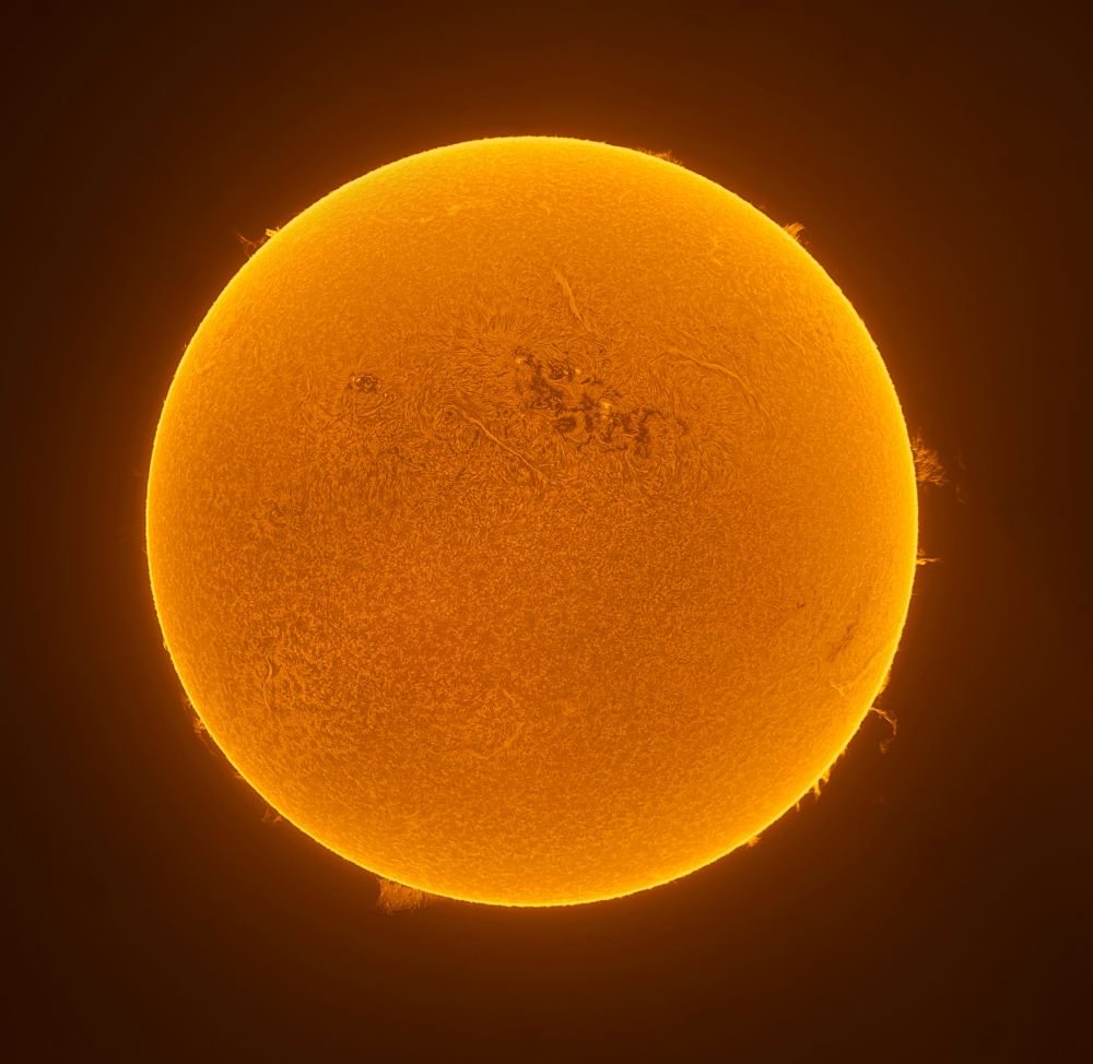 Хромосфера Солнца 08.10.2022