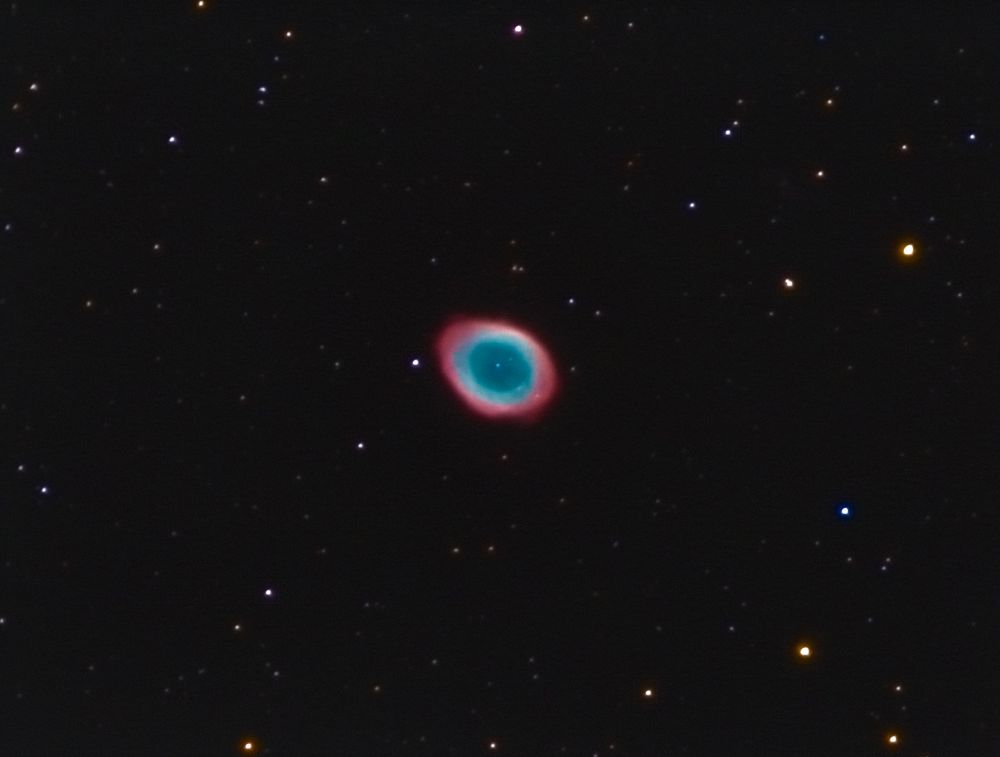 M57 планетной съемкой