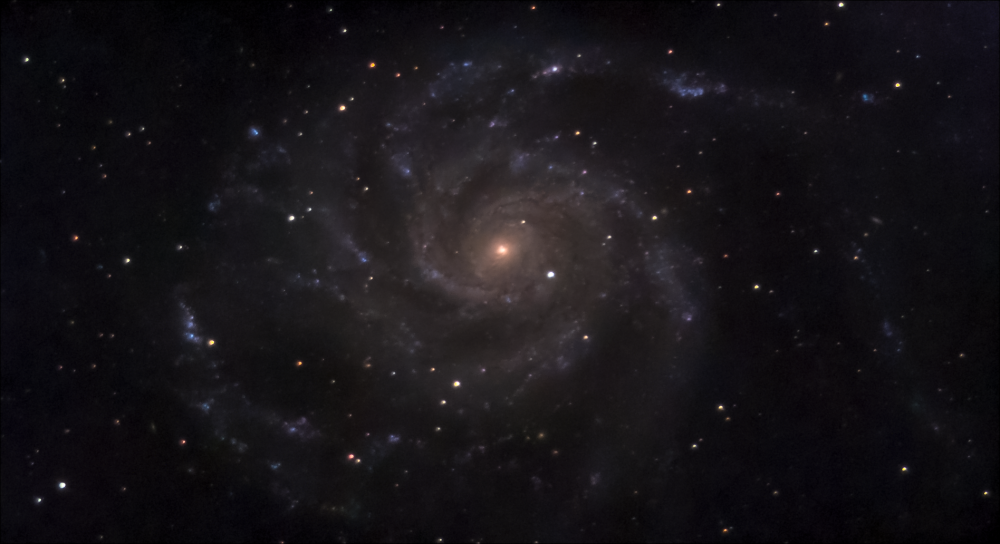 M101. Галактика Вертушка