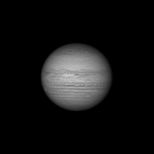 Юпитер в инфракрасном диапазоне 685 нм 12.08.22 (3:58)