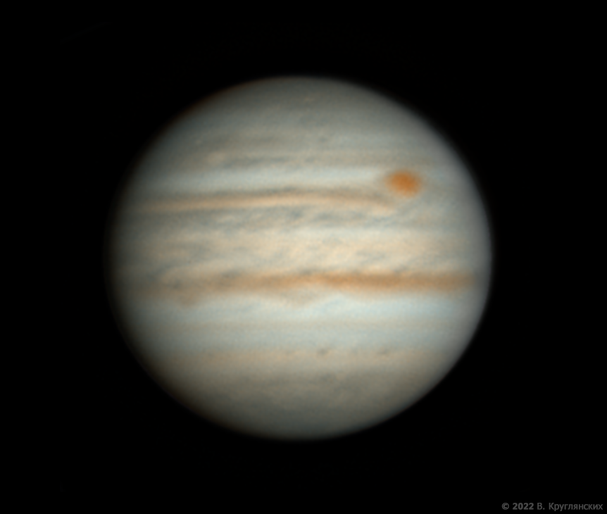 Юпитер 1 июля 2022