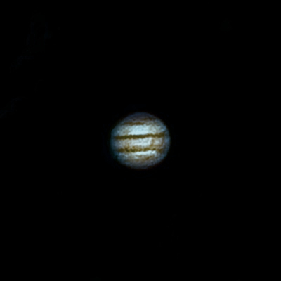 Юпитер на Мицар Тал-1 с монтировкой с ручным ведением