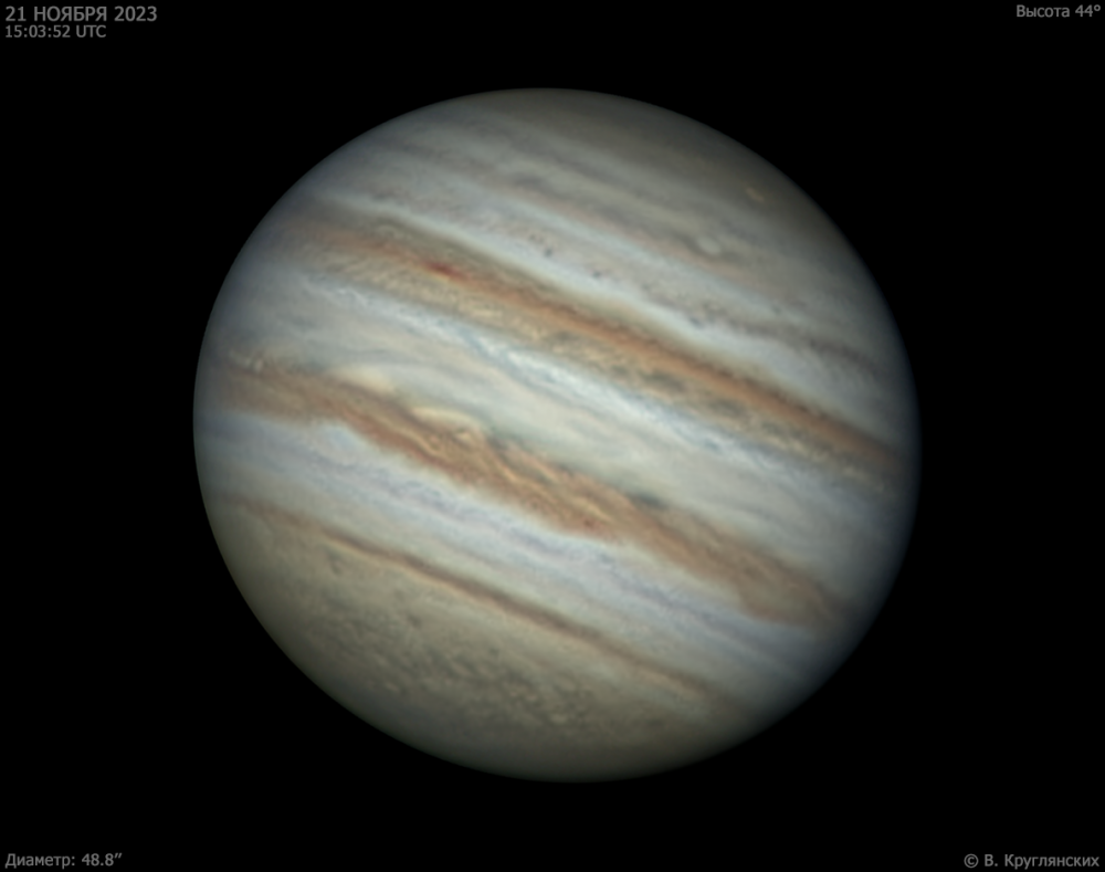 Юпитер 21 ноября 2023