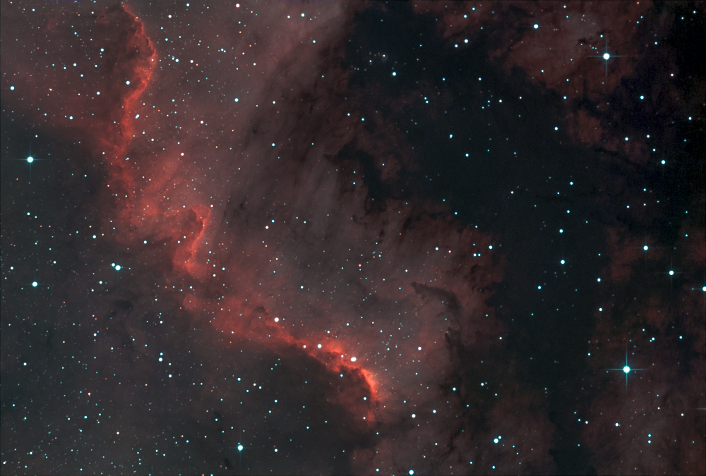 NGC7000. Туманность Северная Америка.