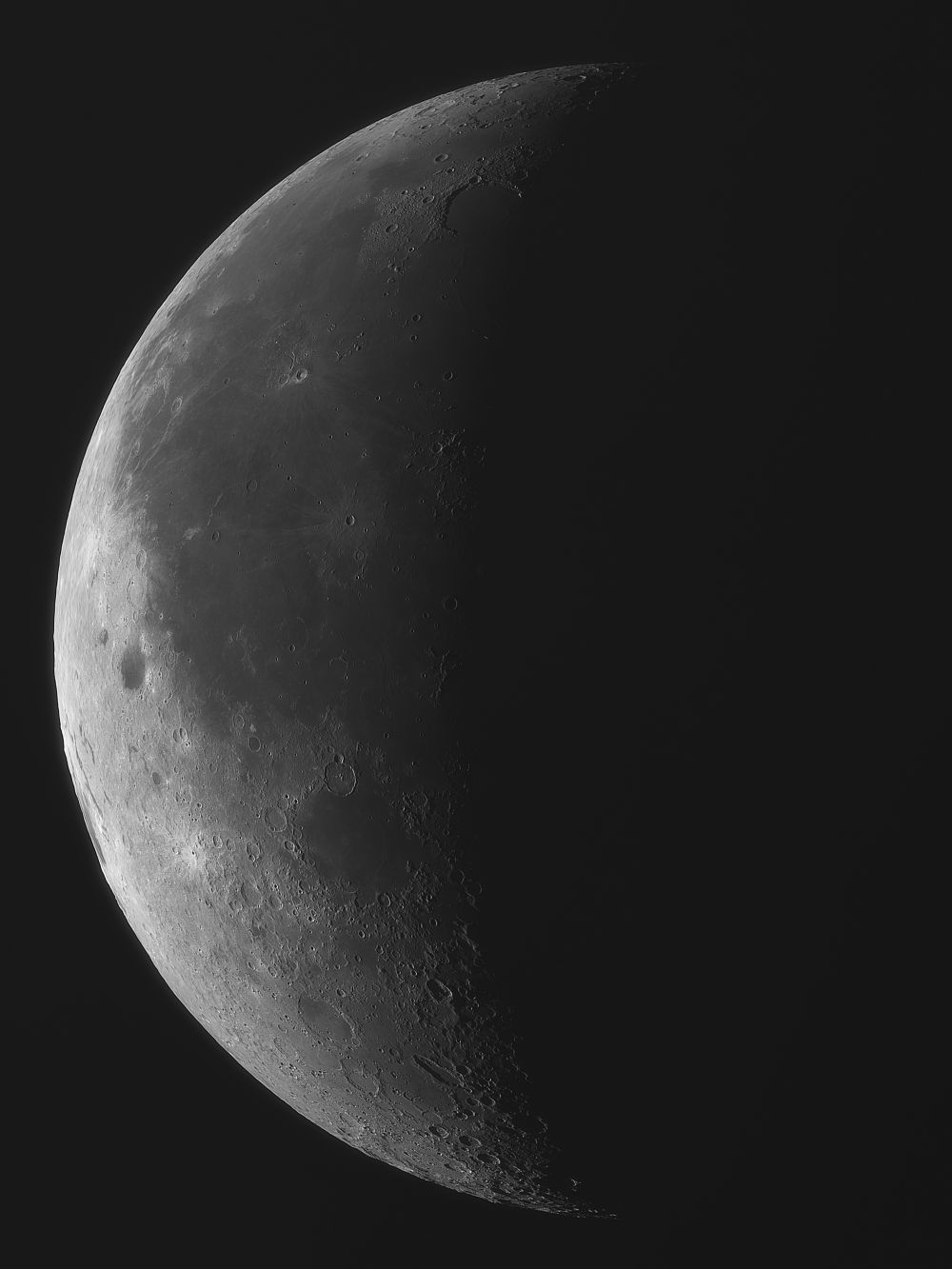 The Moon 2020-10-11 - daytime capture