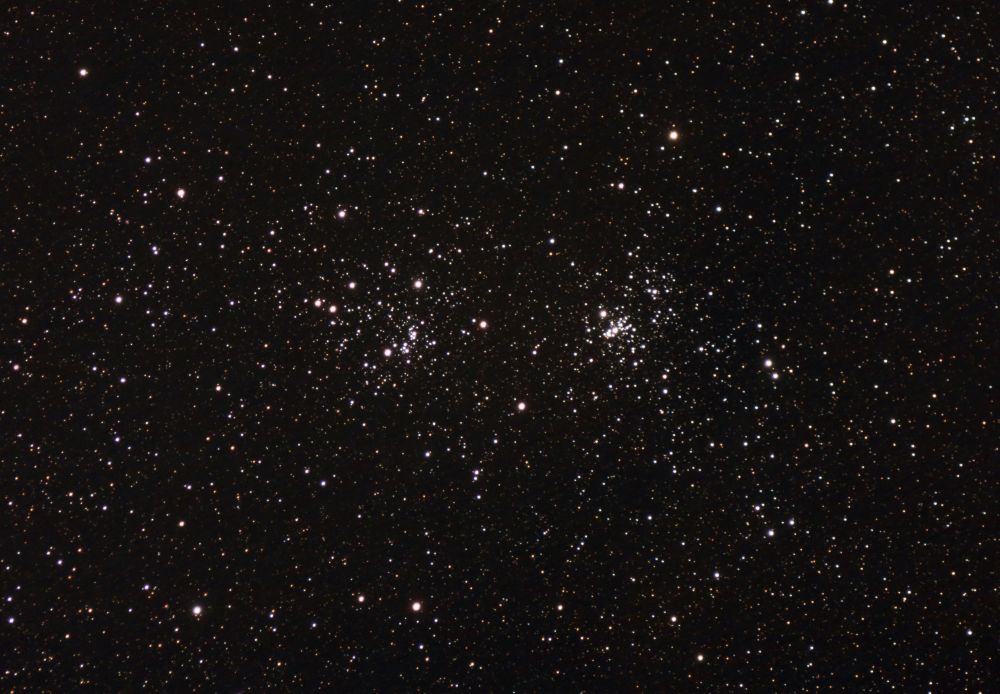 Double cluster in Perseus