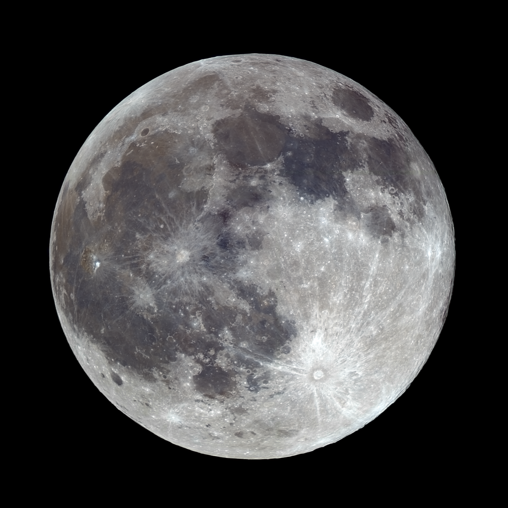 Минеральная (Цветная) полная Луна 17.04.2022