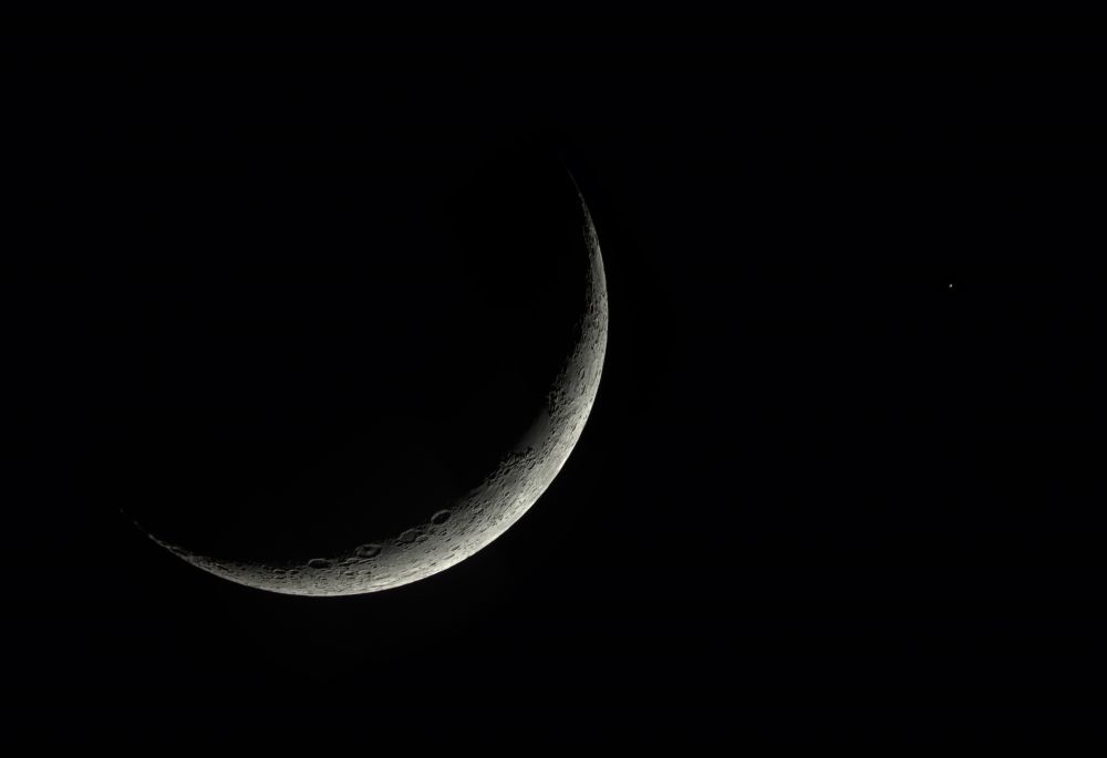 Луна и Венера 24.03.2023