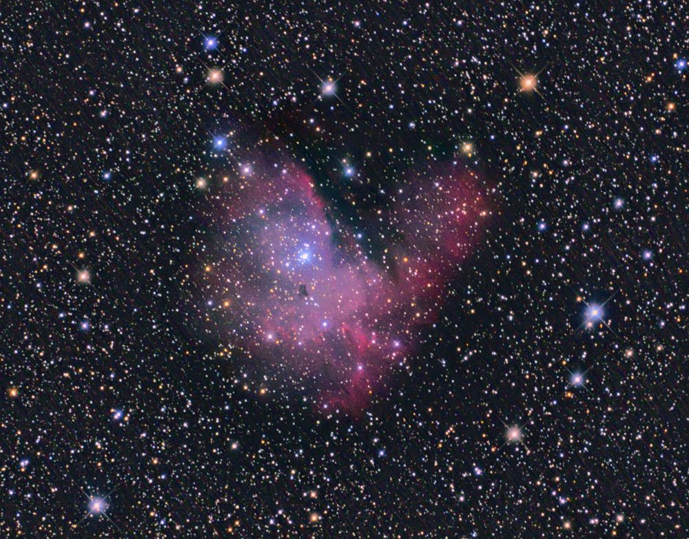 Туманность NGC 281 ""Pacman"