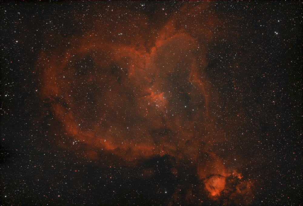 IC1805. Туманность Сердце. Вер. 2