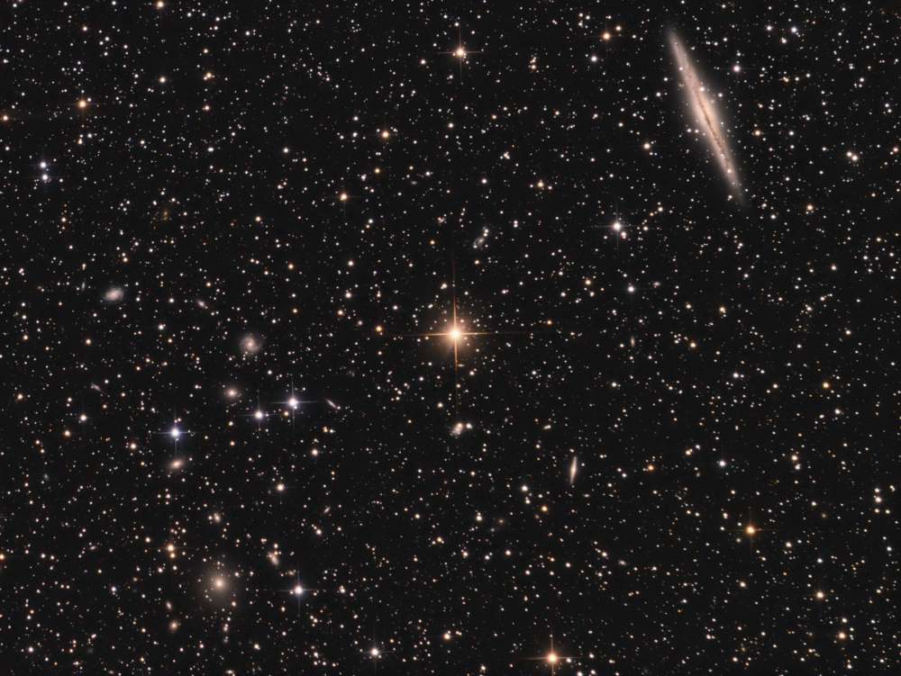 NGC 891 and friends lrgb