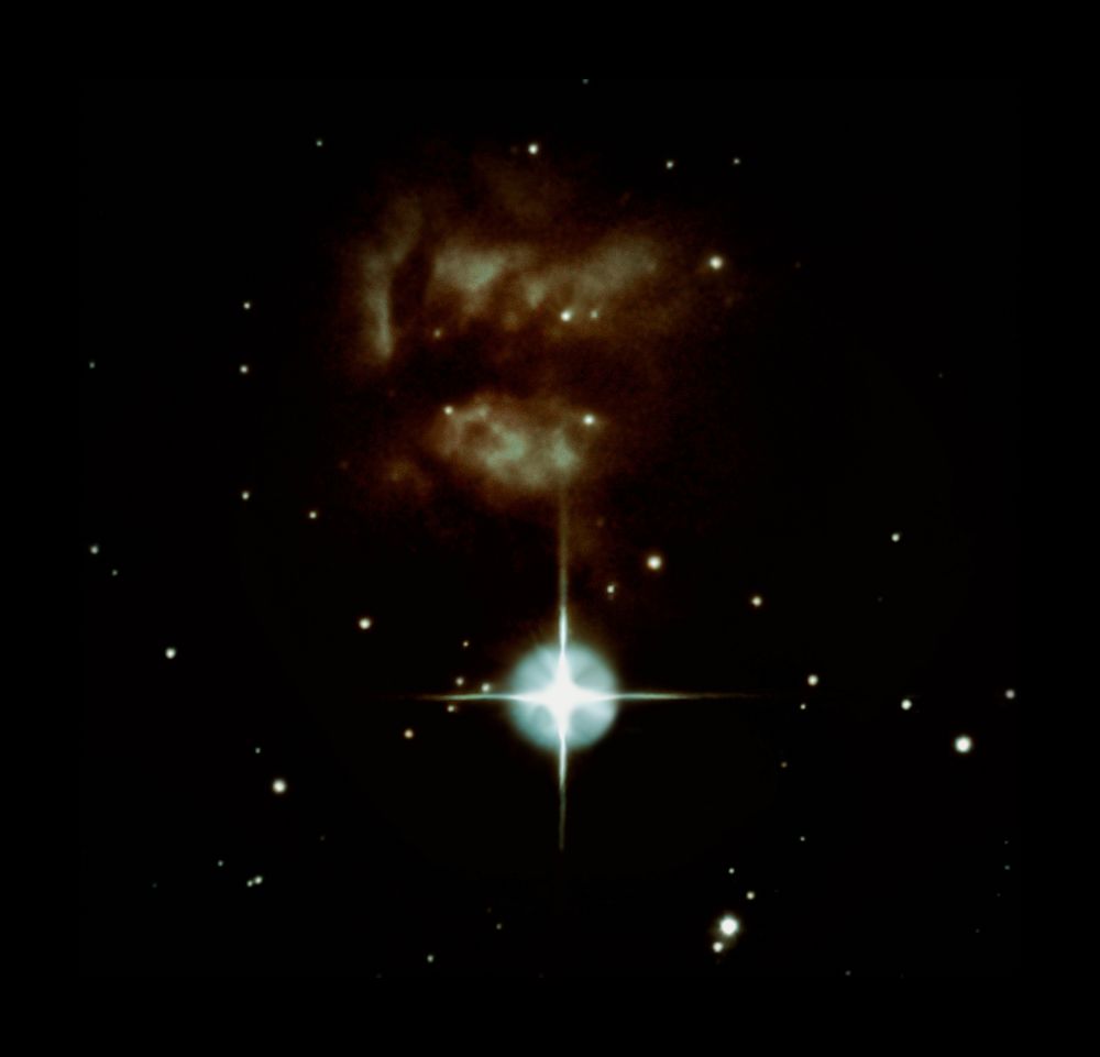Эмиссионная туманность NGC 2024 Пламя и звезда Альнитак-01.11.2022