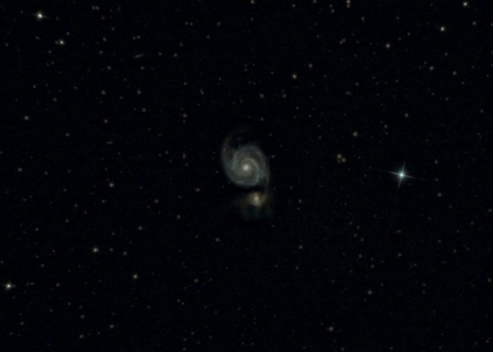 Галактика М51 "Водоворот".