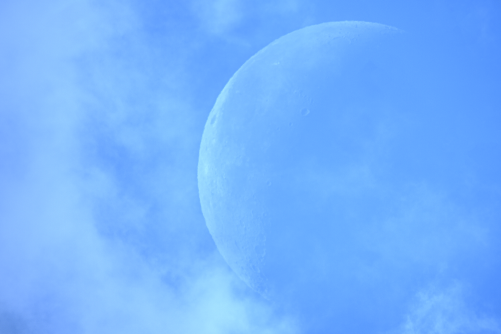 Луна дневная от 10.08.2023