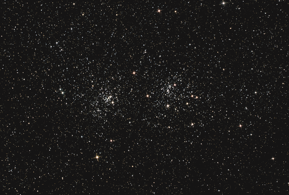 X and h Persei NGC 869 and NGC 884