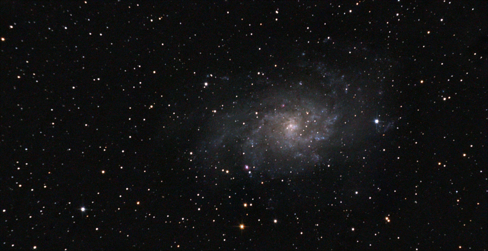Галактика в Треугольнике М33 от 17-18.09.2022.