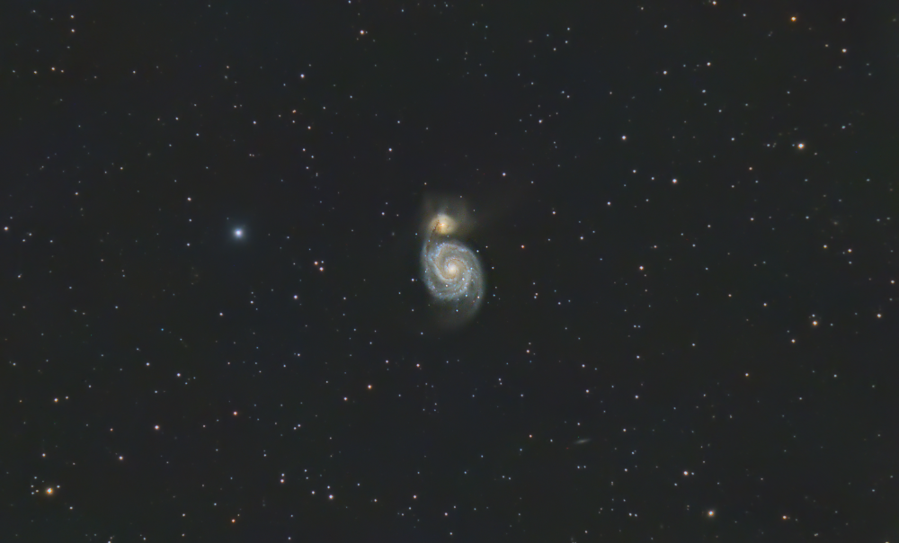 Галактика М51 "Водоворот"  (Whirlpool Galaxy M51)