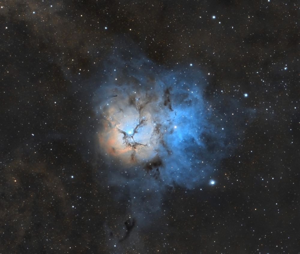 M20 Trifid Nebula SHO - Astrophotography
