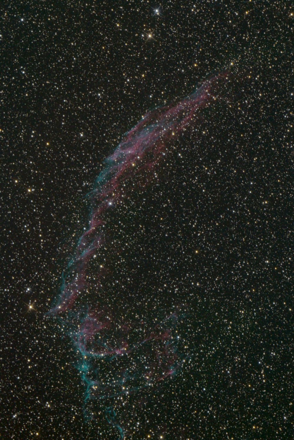 NGC 6992 Восточная туманность Вуаль 