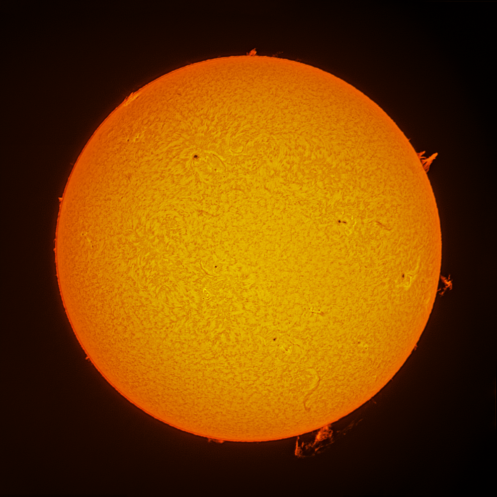 Солнце в день солнцестояния от 21.06.2023.