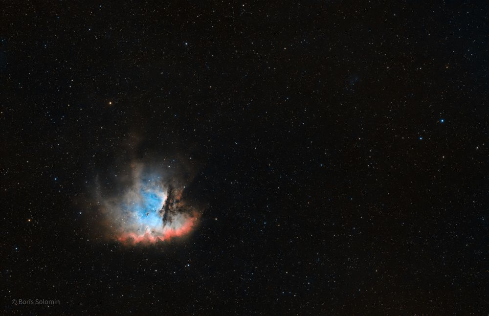 NGC 281. Pacman nebula.